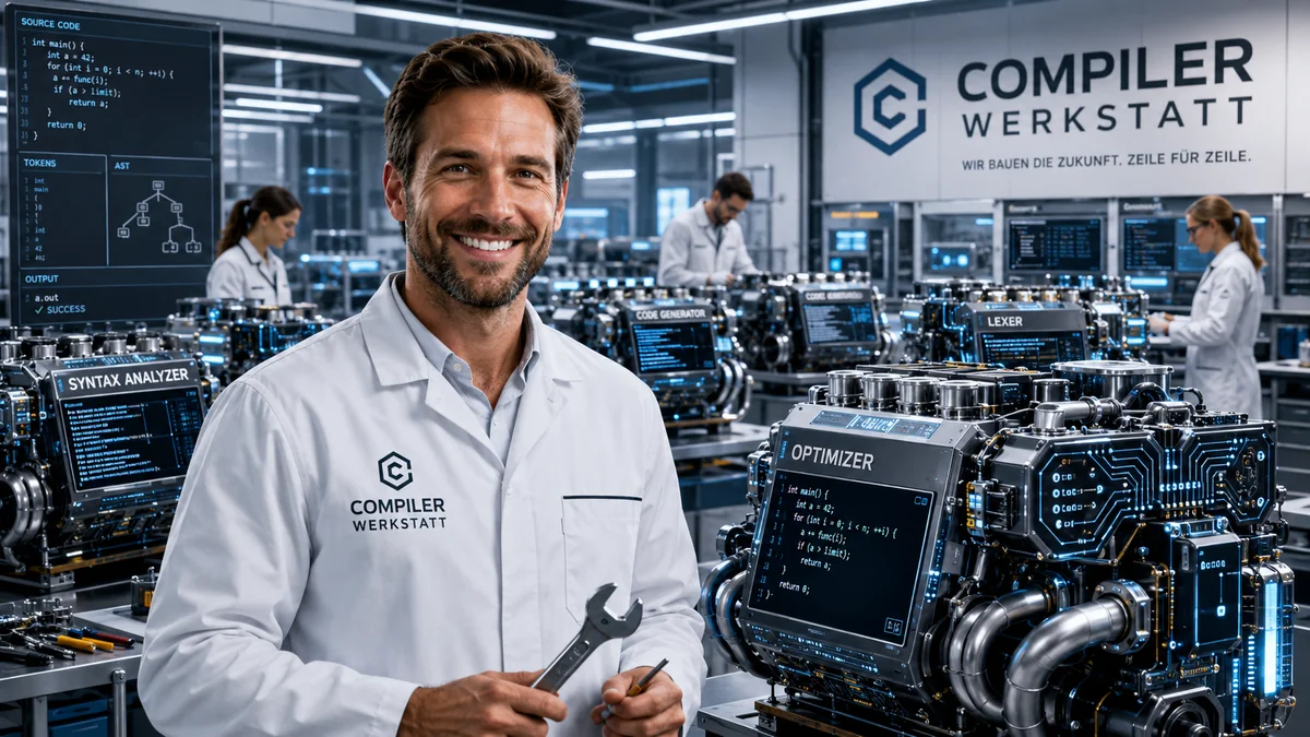 Compiler Werkstatt - Wir bauen die Zukunft, Zeile fuer Zeile