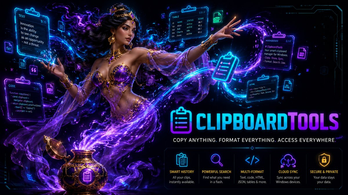 ClipboardTools family visual