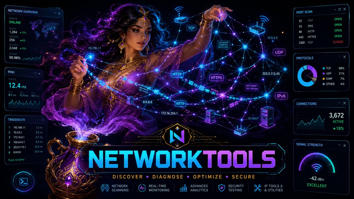 NetworkTools family visual