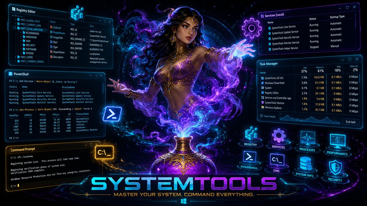 SystemTools family visual