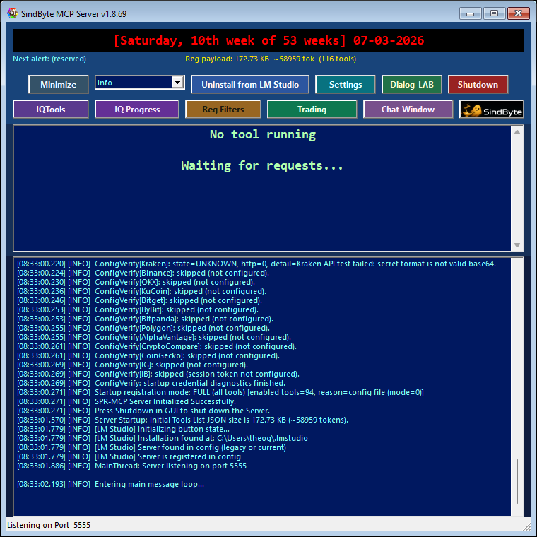 LMChat live interface