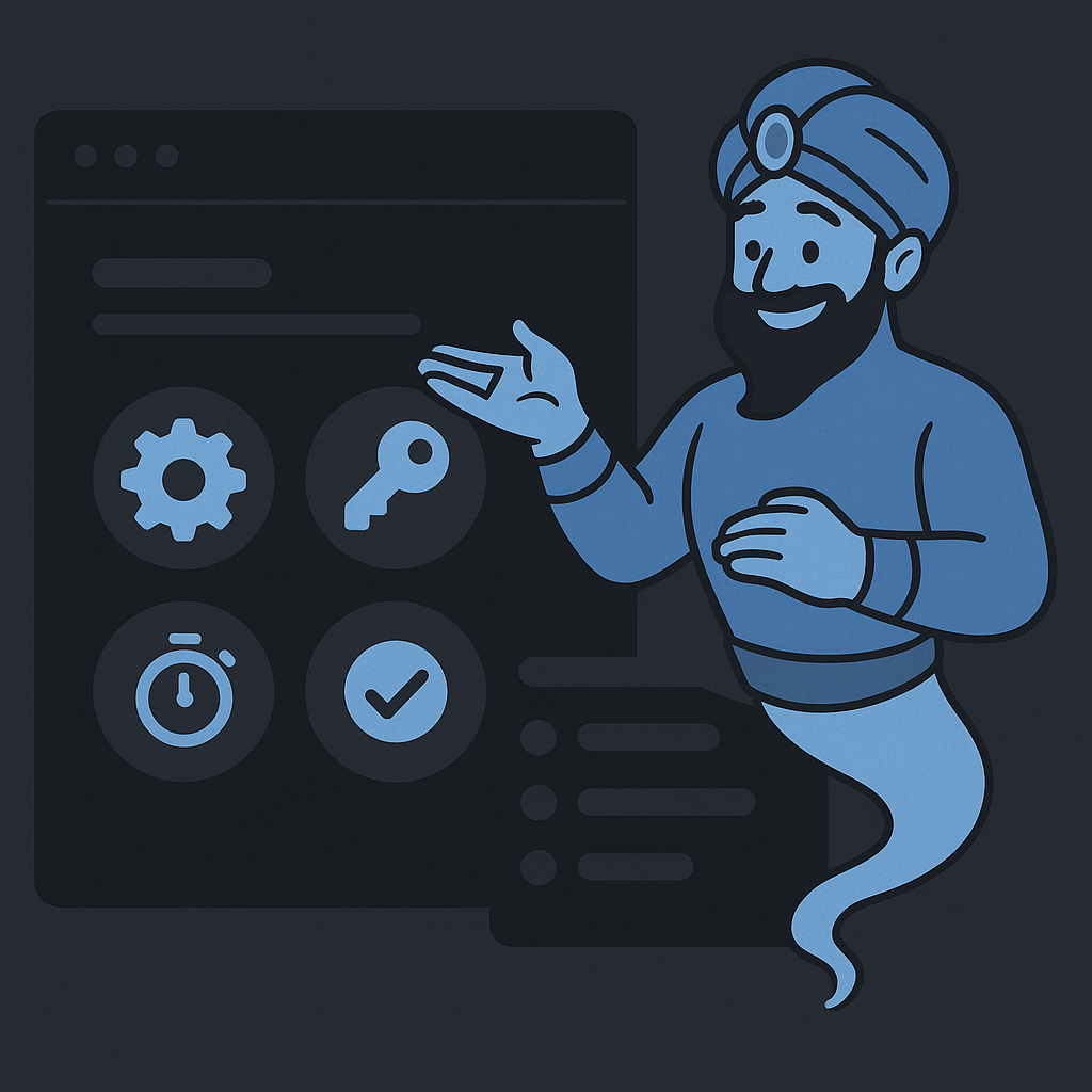Manual helper visual