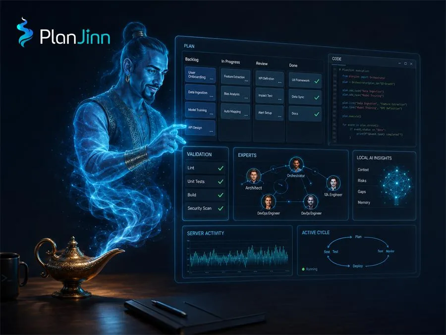 Genie ticking off finished, verified tasks